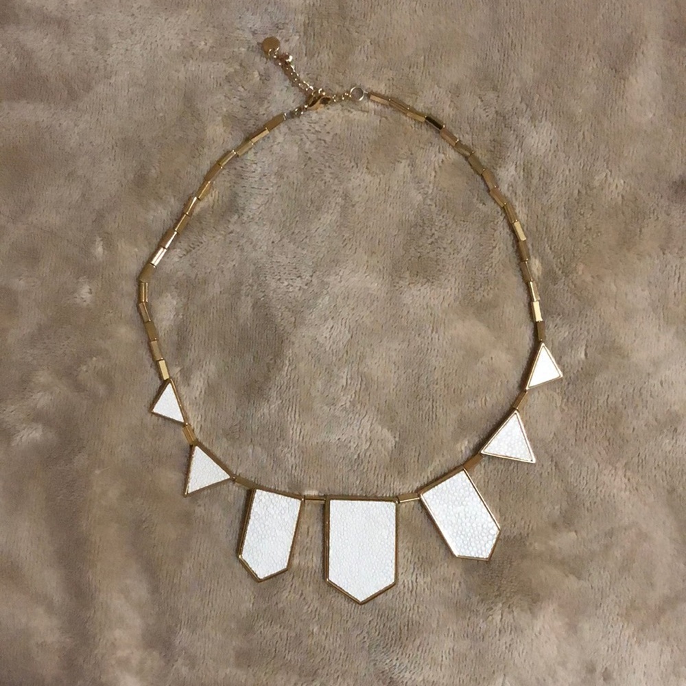 House of Harlow white necklace